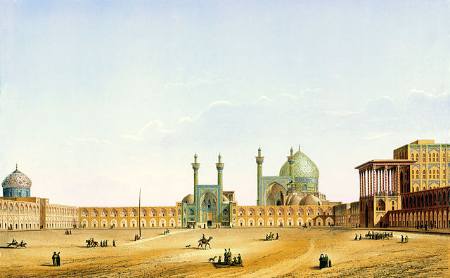 Naqsh-e Jahan Square by Pascal Coste