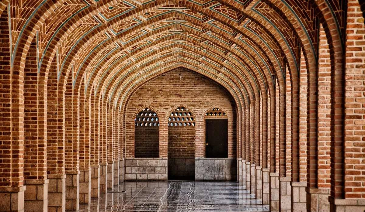 Blue Mosque in Tabriz