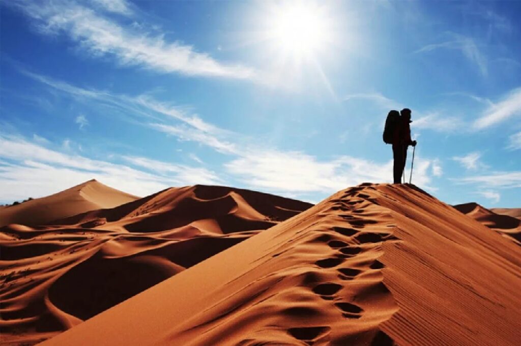 Desert Trekking in Iran