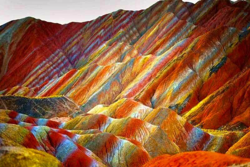 Hormuz Island Rainbow Valley