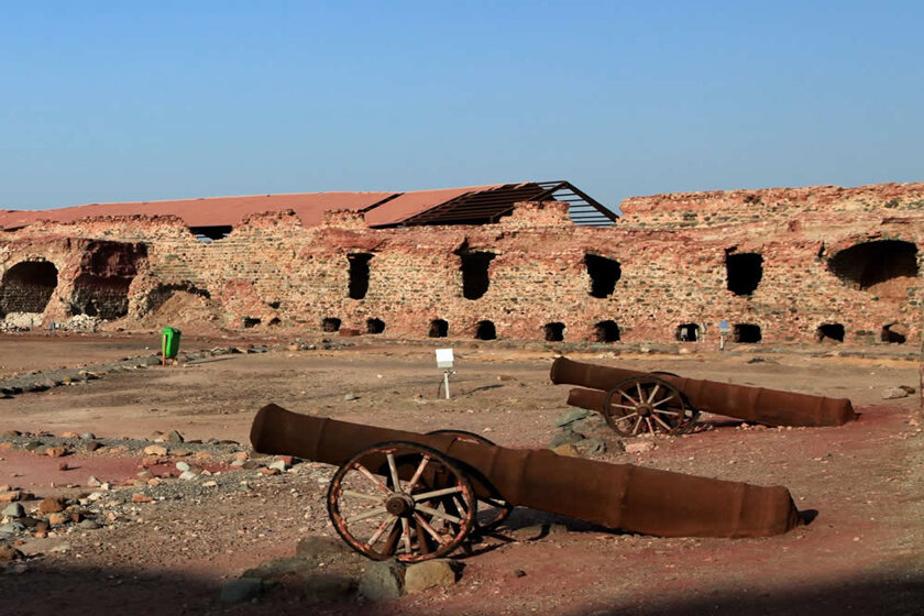 Portuguese Castle in Hormuz Island
